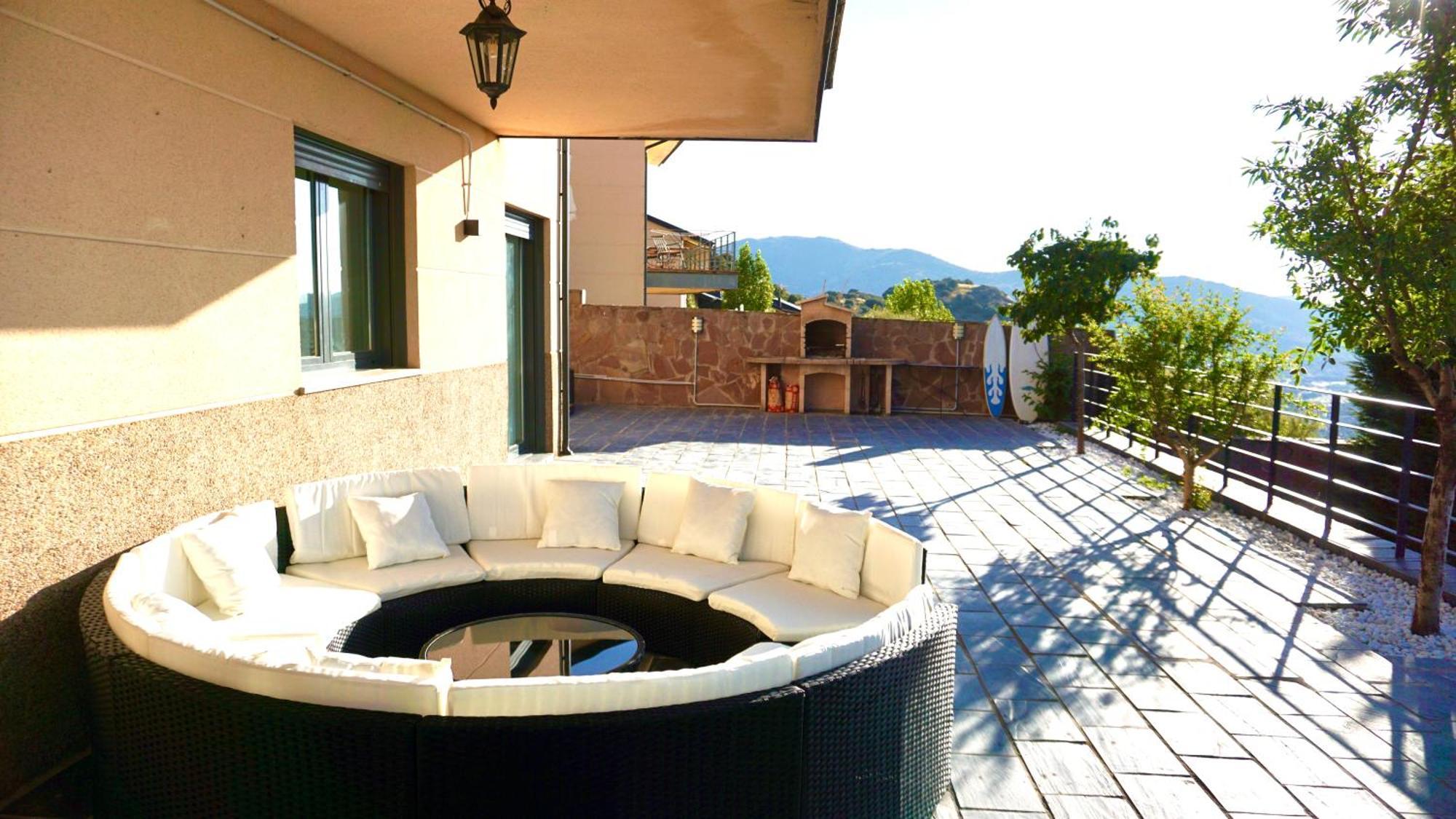 Villa Los Angeles El Espinar Exterior foto
